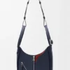 Borsa Layered Hammock Flip in classica pelle di vitello