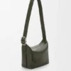 Borsa Loop Hobo media in morbida pelle di vitello martellata