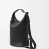 Borsa Loop in morbida pelle di vitello martellata