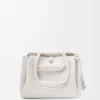 Borsa Madrid media in morbida pelle di vitello martellata