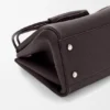 Borsa Madrid media in morbida pelle di vitello martellata