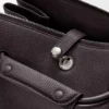 Borsa Madrid media in morbida pelle di vitello martellata