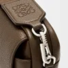Borsa messenger “Pebble” piccola in morbida pelle di vitello martellata