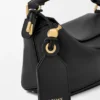 Borsa Mini Featherlight Puzzle in pelle di agnello nappa