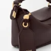 Borsa Mini Featherlight Puzzle in pelle di agnello nappa