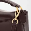 Borsa Mini Featherlight Puzzle in pelle di agnello nappa
