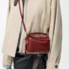 Borsa Mini Featherlight Puzzle in pelle di agnello nappa