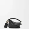 Borsa Mini Featherlight Puzzle in pelle di agnello nappa