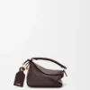 Borsa Mini Featherlight Puzzle in pelle di agnello nappa