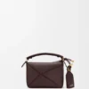 Borsa Mini Featherlight Puzzle in pelle di agnello nappa