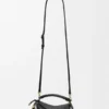 Borsa Mini Featherlight Puzzle in pelle di agnello nappa