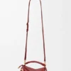 Borsa Mini Featherlight Puzzle in pelle di agnello nappa