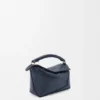 Borsa Mini Puzzle Edge in morbida pelle di vitello martellata