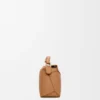 Borsa Mini Puzzle Edge in morbida pelle di vitello martellata