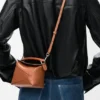 Borsa Mini Puzzle Edge in pelle di vitello classica