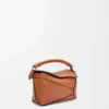 Borsa Mini Puzzle Edge in pelle di vitello classica