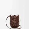 Borsa Nest Cesta piccola in pelle di vitello