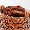 Borsa Nest Cesta piccola in pelle di vitello