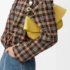 Borsa Ola media in pelle di vitello liscia