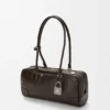 Borsa Panta Amazona 31 Cropped in pelle di vitello lucida