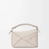 Borsa Panta Small Puzzle in pelle di vitello lucida