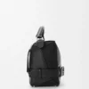 Borsa Puzzle Biker grande in pelle di vitello lucida