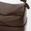 Borsa Puzzle Biker grande in pelle di vitello lucida