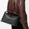 Borsa Puzzle Edge grande in pelle di vitello martellata