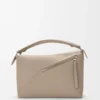 Borsa Puzzle Edge media in morbida pelle di vitello martellata