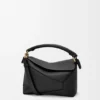 Borsa Puzzle Edge piccola in morbida pelle di vitello martellata