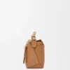 Borsa Puzzle Edge piccola in morbida pelle di vitello martellata