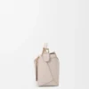 Borsa Puzzle Edge piccola in morbida pelle di vitello martellata