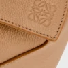 Borsa Puzzle Edge piccola in morbida pelle di vitello martellata