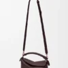 Borsa Puzzle Edge piccola in morbida pelle di vitello martellata