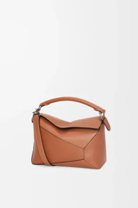 Borsa Puzzle Edge piccola in pelle di vitello classica