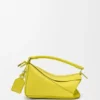 Borsa Puzzle Featherlight piccola in pelle di agnello nappa