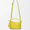 Borsa Puzzle Featherlight piccola in pelle di agnello nappa