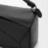 Borsa Puzzle grande in morbida pelle di vitello martellata