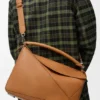 Borsa Puzzle grande in morbida pelle di vitello martellata