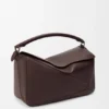 Borsa Puzzle grande in morbida pelle di vitello martellata