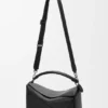 Borsa Puzzle grande in morbida pelle di vitello martellata