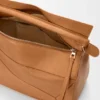 Borsa Puzzle grande in morbida pelle di vitello martellata