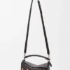 Borsa Puzzle piccola “Futurist Cat” in pelle di vitello classica