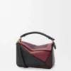Borsa Puzzle piccola in pelle di vitello nappa