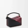 Borsa Puzzle piccola in pelle di vitello nappa