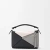 Borsa Puzzle piccola in pelle di vitello nappa