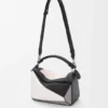 Borsa Puzzle piccola in pelle di vitello nappa