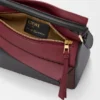 Borsa Puzzle piccola in pelle di vitello nappa