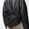 Borsa Squeeze piccola in pelle di vitello nappa intrecciata