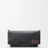 Borsa tote “Bob Folded” in pelle di vitello morbida e lucida